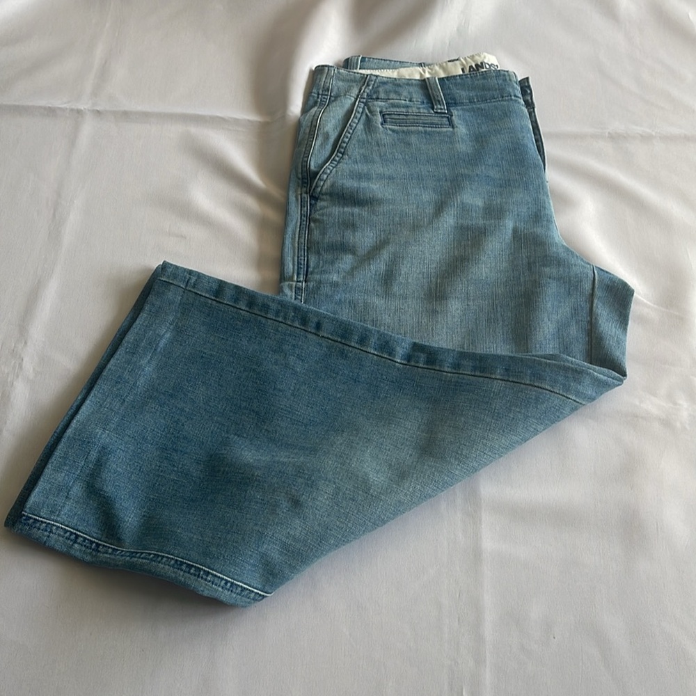 Cropped Wide Leg Jeans